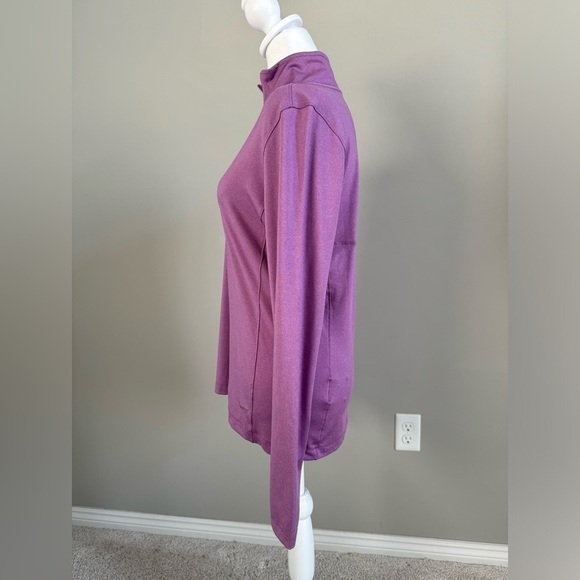 Nike Golf Women's Dri-Fit 1/4 Zip Pullover Purple Medium - Picture 3 of 6